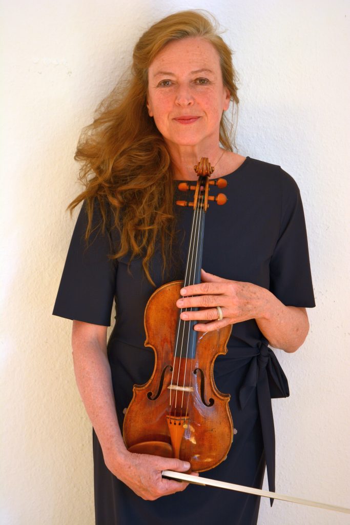 Hildrun-Luise Jauch mit Geige